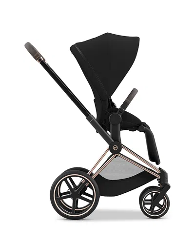 Cybex Priam 4 Stroller Rose Gold Frame In Rose Gold/deep Black