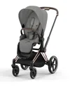 Cybex Priam 4 Stroller Rose Gold Frame In Rose Gold/mirage Grey