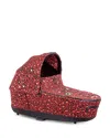 Cybex Priam 4/e-priam 2 Lux Carry Cot - Simply Flowers In Red