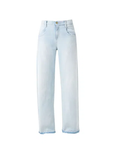 Cycle Faded-effect Jeans In Blue