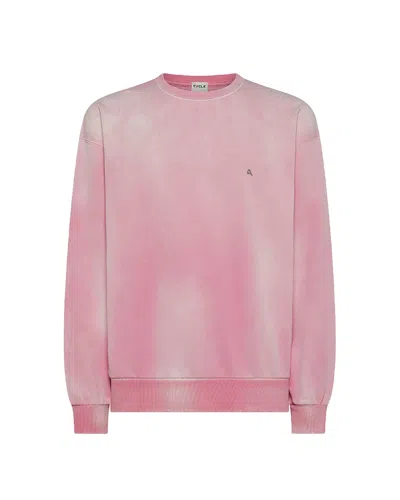 Cycle Felpa Ethan Con Logo Rosa