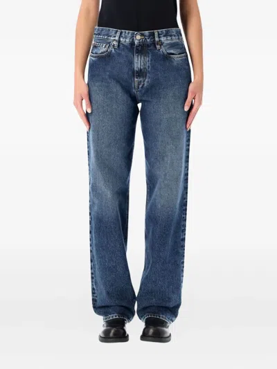 Cycle Five-pocket Denim Jeans In Blue