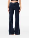Cycle Five-pocket Flared Denim Jeans In Blue