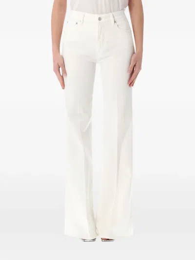 Cycle Flaire Jeans In White