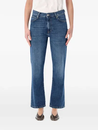 Cycle Francy Straight-leg Jeans In Blue