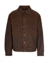 Cycle Giubbino Trucker Saki Volpe In Brown