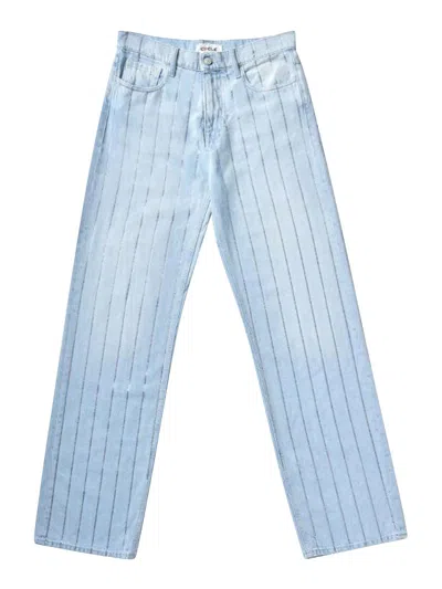 Cycle Jeans Mila Straight-fit Jeans With Rhinestones