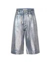 Cycle Bermuda Olivia Spalamti Argento In Silver