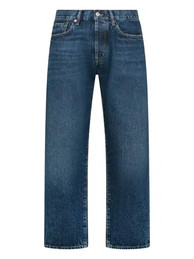 Cycle Logo-patch Jeans In Blue
