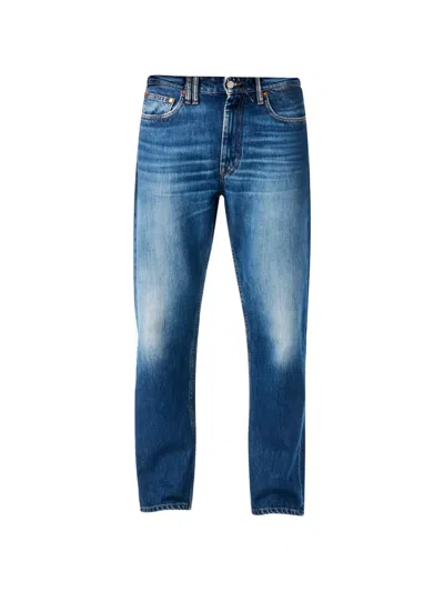 Cycle Lucky Tapered-fit Jeans In Blue