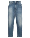 Cycle Man Jeans Blue Size 33 Cotton, Red Cotton