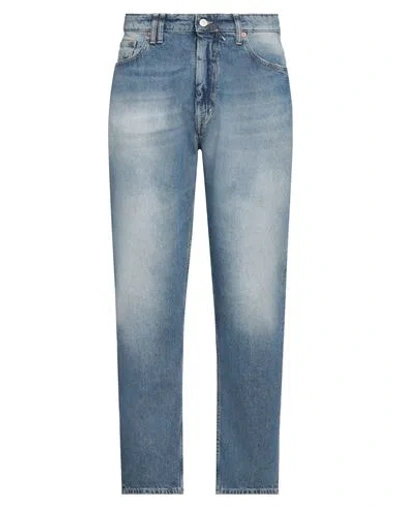 CYCLE CYCLE MAN JEANS BLUE SIZE 34 COTTON, RECYCLED COTTON