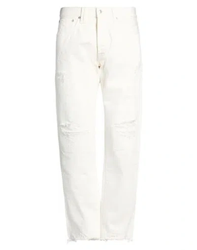 Cycle Man Jeans White Size 34 Cotton