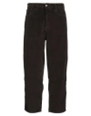 Cycle Man Pants Chocolate Brown Size 32 Cotton In Brown