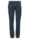Cycle Man Pants Navy Size 30 Cotton, Elastane In Navy Blue