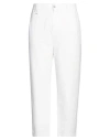 Cycle Man Pants Off White Size 34 Cotton