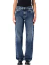Cycle Bella Five-pocket Denim Jeans In Green