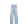 Cycle Mila Low Rise 90s Ice Bleach Jeans In Blue