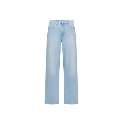 Cycle Mila Low Rise 90s Ice Bleach Jeans In Blue