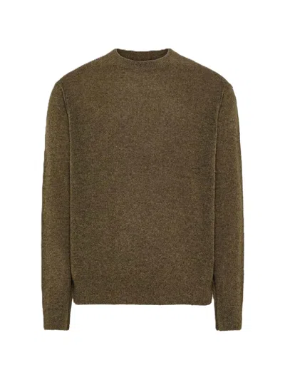Cycle Omar Crew-neck Sweater In Brown