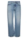 Cycle Lucky Carrot Ankle Antique Vintage Distressed Jeans In Blue