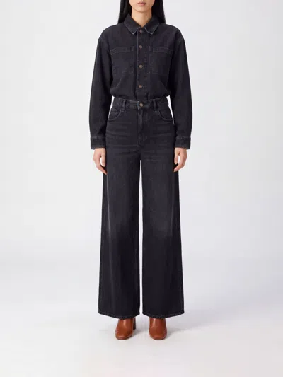 Cycle Pants Woman Color Black In Blue