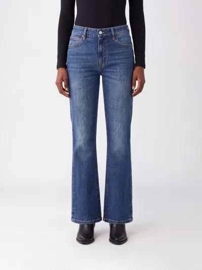Cycle Pants Woman Color Navy In Blue