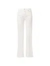 Cycle Pressed-crease Flared Jeans In White