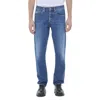 Cycle Regular Straight Leg Denim Jeans In Blue