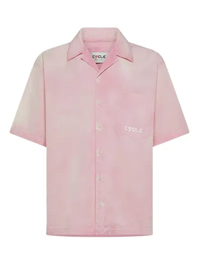 Cycle Short-sleeve Logo-printed Shirt