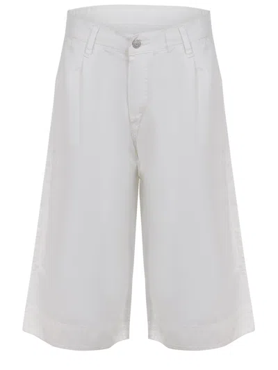 Cycle Shorts  In White