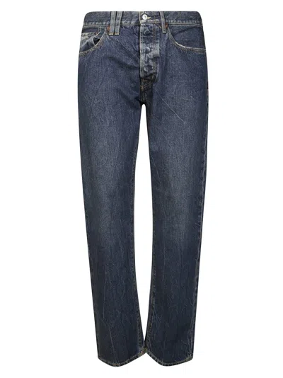 Cycle Straight-leg Denim Jeans In Blue