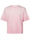 Cycle T Shirt Made Of Cotton. In Pink