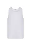 Cycle Tank Top Made Of A Cotton Blend In White