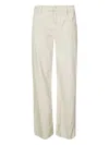 Cycle Wide-leg Textured Corduroy Trousers In Neutral