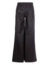 Cycle Wide-leg Flared Trousers In Brown