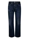 Cycle Denim Gamba Larga Super Stone Wash In Blue