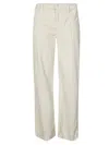 Cycle Wide-leg Textured Corduroy Trousers In Neutral