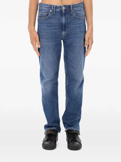 Cycle Wise Straight-leg Jeans In Blue