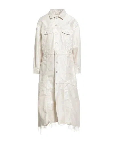 Cycle Woman Denim Outerwear Cream Size S Cotton, Viscose, Polyester In White