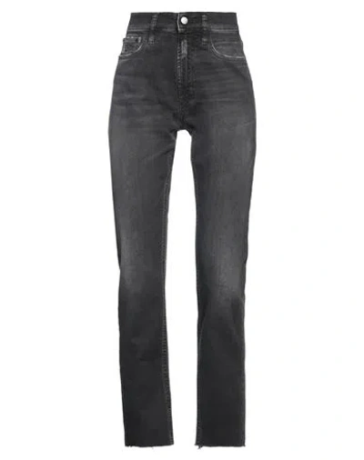 Cycle Woman Jeans Black Size 30 Cotton, Elastane