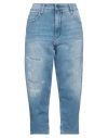 Cycle Woman Jeans Blue Size 27 Cotton, Polyester, Elastane In Blue