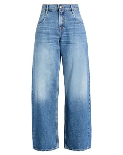 Cycle Woman Jeans Blue Size 28 Cotton, Red Cotton