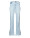 Cycle Woman Denim Pants Blue Size 30 Cotton In Blue