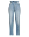Cycle Woman Jeans Blue Size 30 Cotton, Elastane In Blue