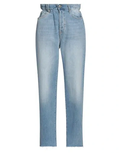 Cycle Woman Jeans Blue Size 30 Cotton, Elastane
