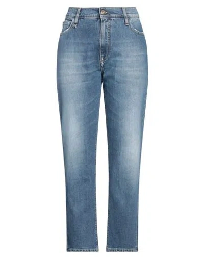 Cycle Woman Jeans Blue Size 31 Cotton, Elastane