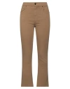 Cycle Woman Jeans Sand Size 30 Cotton, Elastane In Beige