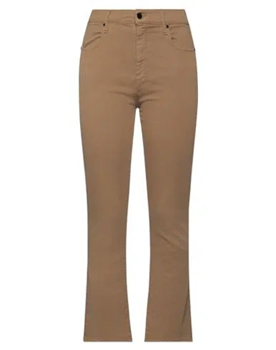 Cycle Woman Jeans Sand Size 30 Cotton, Elastane In Beige
