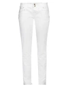 Cycle Woman Jeans White Size 32 Cotton, Elastane In White